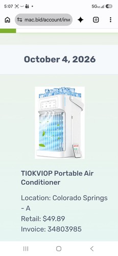 Portable air conditioner - portable,