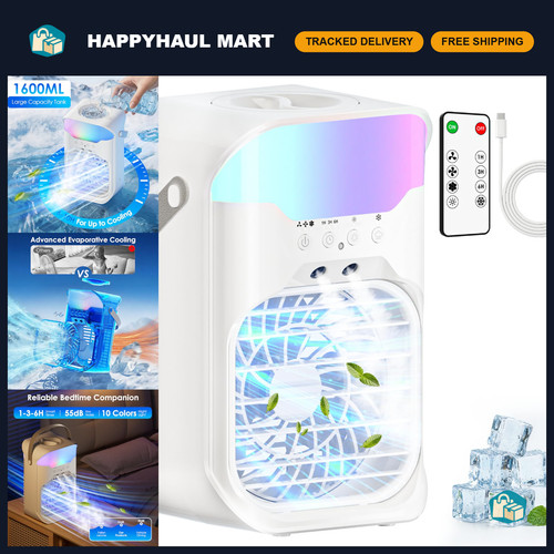 Portable air conditioner with - air,