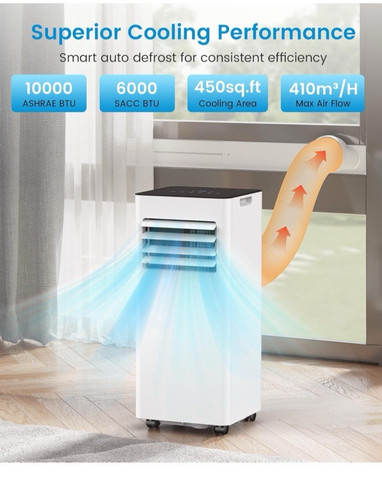 Portable air conditioner 10000 - portable,